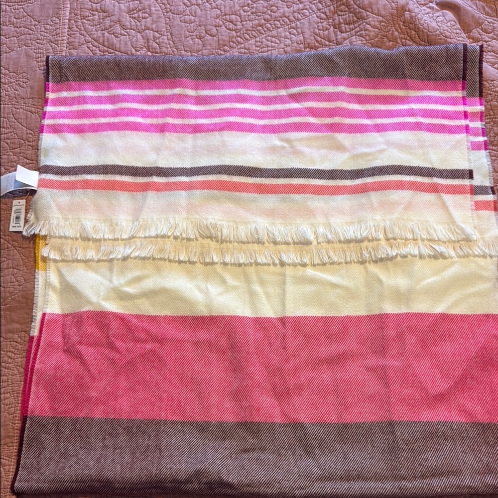 GAP Multicolor Striped Scarf